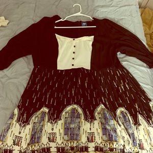 Plus size Harry Potter Great Hall Dress size 26